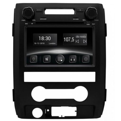 Штатная магнитола Gazer CM6008-XII Ford F150 (XII) (2009-2014)