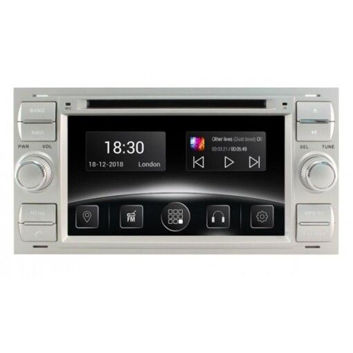 Штатна магнітола Gazer CM5007-DB Ford Focus, Mondeo, Connect, S-Max (2004-2010)