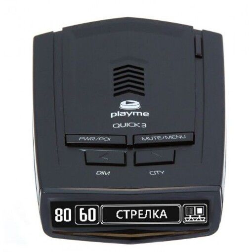 Радар-детектор Playme Quick 3 GPS