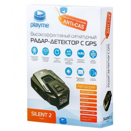 Радар-детектор Playme Silent 2 GPS
