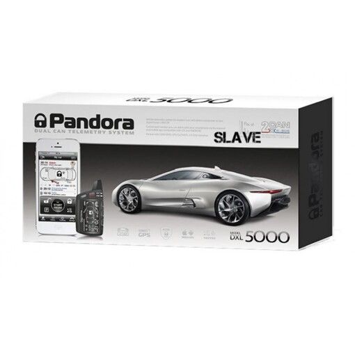 Автосигнализация Pandora DXL 5000L  (SLAVE) без сирены (без брелоков)