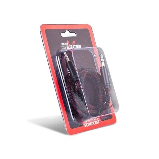 Кабель AUX Kicx Sound Civilization SCAUX35T (1 метр)