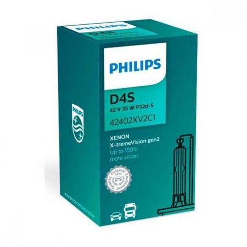 Ксенонова лампа Philips D4S X-treme Vision gen2 42402 XV2 С1