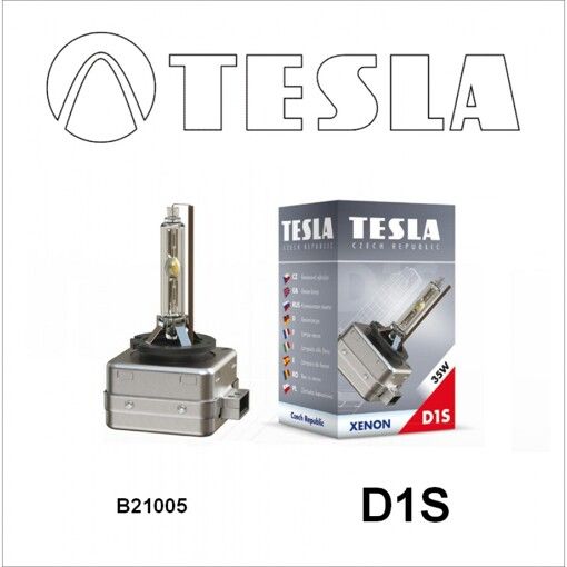 Ксеноновая лампа Tesla D1S 4300К 85V, 35W B21005