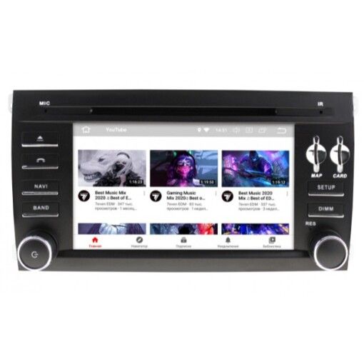 Штатная магнитола Gazer CM6007-955 Porsche Cayenne (955), 2002-2009