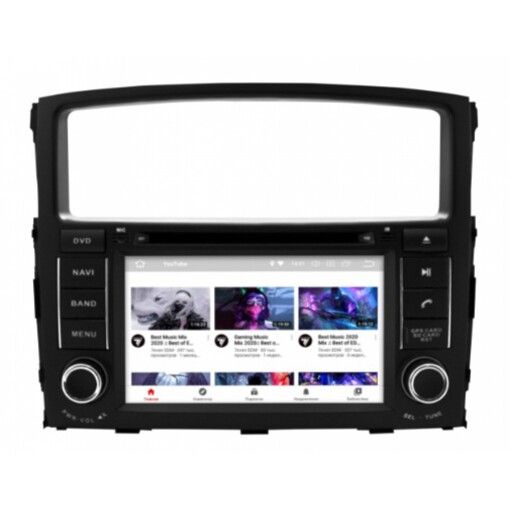 Штатна магнітола Gazer CM6007-V8W Mitsubishi Pajero 2006-2015