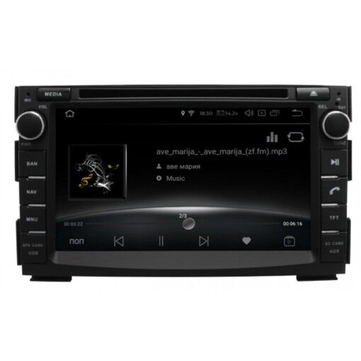 Штатна магнітола Gazer CM6007-ED Kia Ceed (ED) (2010-2012)