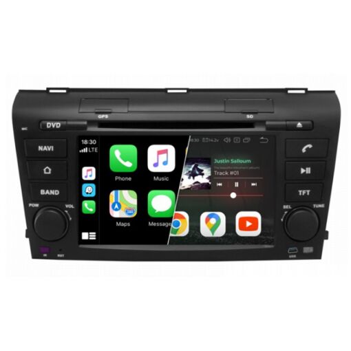 Штатна магнітола Gazer CM6007-BK Mazda 3 (BK) (2004-2009)