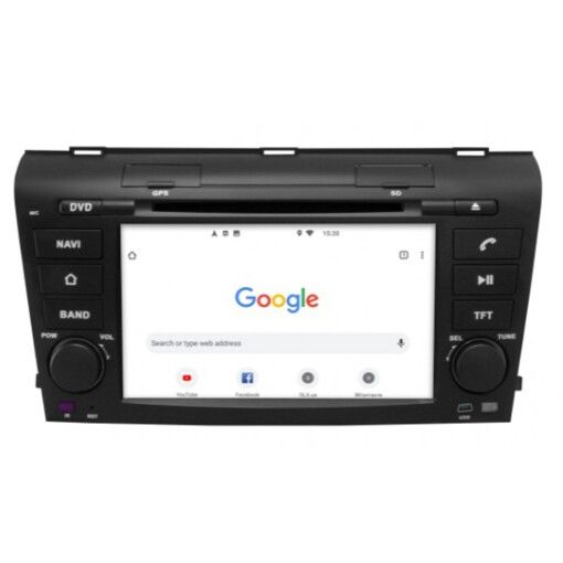 Штатна магнітола Gazer CM6007-BK Mazda 3 (BK) (2004-2009)