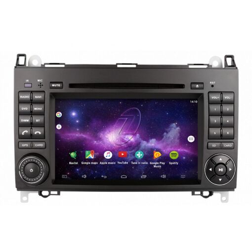 Штатна магнітола Gazer CM6007-W169 Mercedes A, B, Vito, Viano, Sprinter (2003-2012)