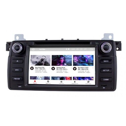 Штатная магнитола Gazer CM6007-E39 BMW 5 (E39), X5 (E53) 1996-04