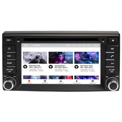 Штатная магнитола Gazer CM6006-L10 Nissan Livina (L10) (2013-2016)