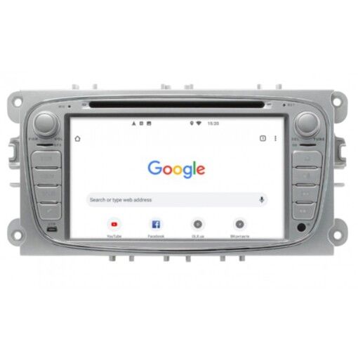 Штатна магнітола Gazer CM6007-BA7 Ford Mondeo (BA7), Ford Focus (DB), 2007-2012