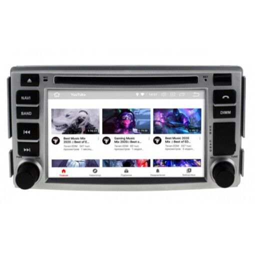 Штатная магнитола Gazer CM6006-CM Hyundai Santa Fe (CM), 2006-2012