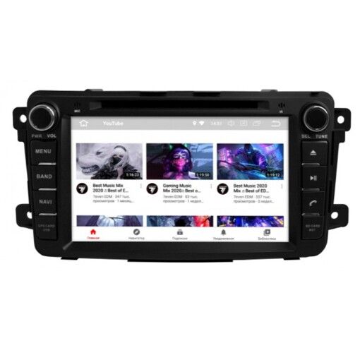 Штатная магнитола Gazer CM6007-TB Mazda CX-9 (TB), 2006-2012