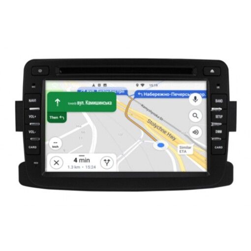 Штатна магнітола Gazer CM6007-HSAM Renault Duster (HSAM), 2010-2016