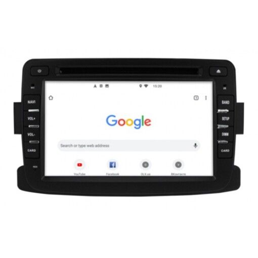 Штатна магнітола Gazer CM6007-HSAM Renault Duster (HSAM), 2010-2016