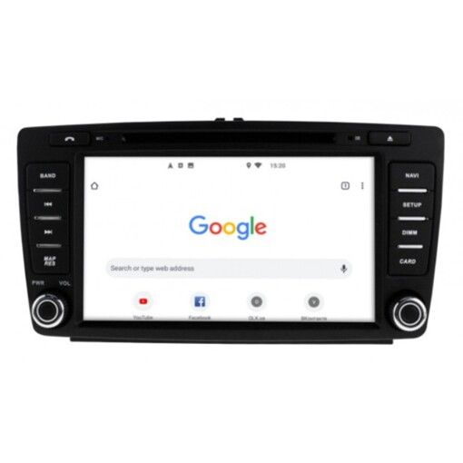 Штатна магнітола Gazer CM6007-1Z3 Skoda Octavia A5 (1Z3), Fabia, Superb, 2005-2012