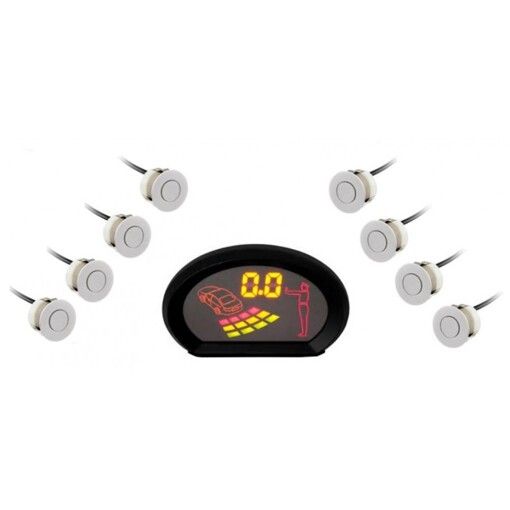 Парктроник GT P Fusion 8 white (P FS8 White)