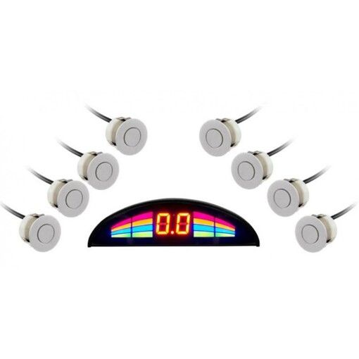 Парктроник GT P Rainbow 8 silver (P RB8 Silver)