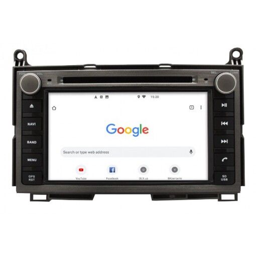 Штатная магнитола Gazer CM6007-GV10 Toyota Venza (GV10) (2008-2016)