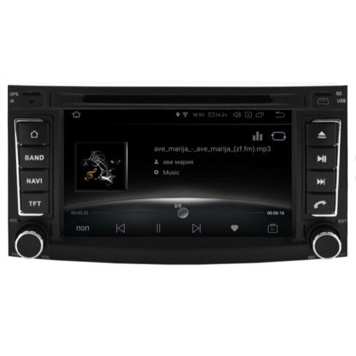 Штатна магнітола Gazer CM6007-7L VW Touareg (7L), 2002-2010