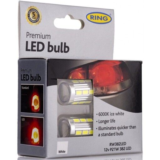 Габарит LED RING Premium P21W 382 RW382LED (7046) (2шт.)