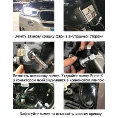 Світлодіодні лампи Prime-X D Pro D5 5000K (2 шт.)