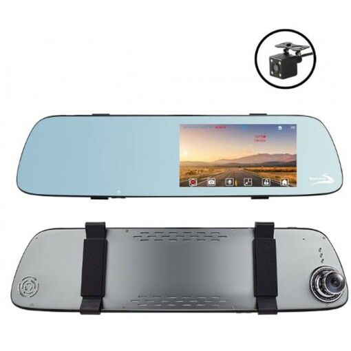 Дзеркало накладка заднього виду з Full HD реєстратором Aspiring MAXI 1