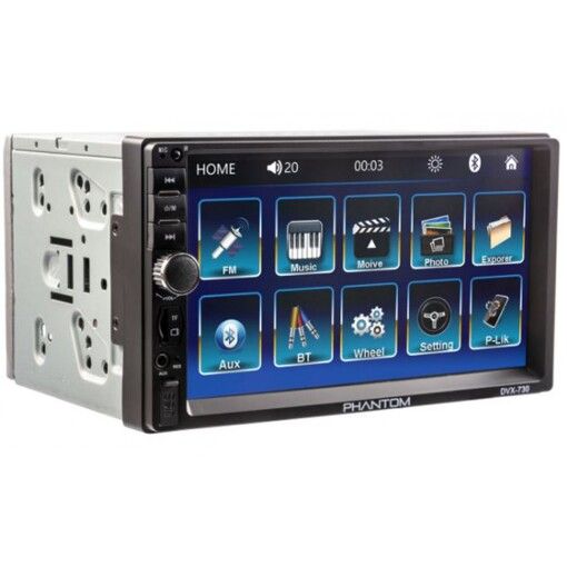 Мультимедіа 2-DIN Phantom DVX-730 (без приводу)