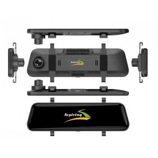 Дзеркало-накладка заднього виду з 4K реєстратором Aspiring MAXI 4 SpeedCam