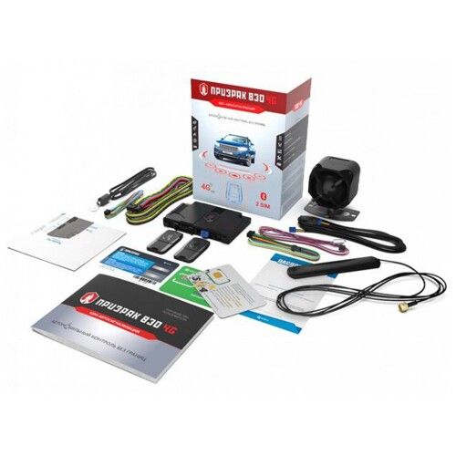 Автосигналізація безбрелочна Prizrak-830BT 4G з сиреною