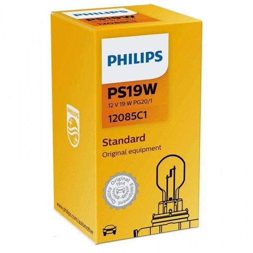 Лампа розжарювання Philips PS19W, 1шт/картон 12085С1