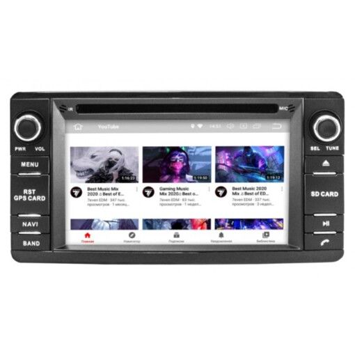 Штатная магнитола Gazer CM6006-GFW Mitsubishi Outlander (GFW), ASX, Lancer, 2013