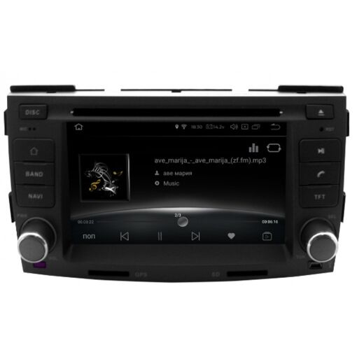 Штатная магнитола Gazer CM6006-NF Hyundai Sonata (NF) (2009-2010)