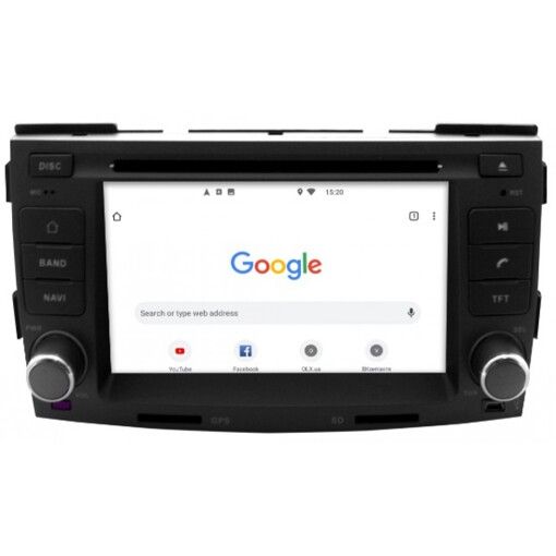 Штатная магнитола Gazer CM6006-NF Hyundai Sonata (NF) (2009-2010)