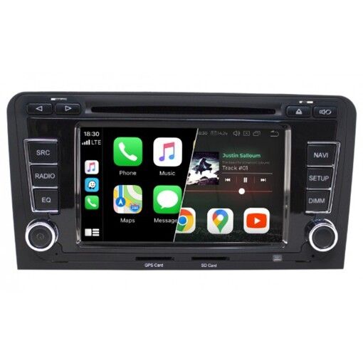 Штатная магнитола Gazer CM6007-8P AUDI A3 (2003-2008)