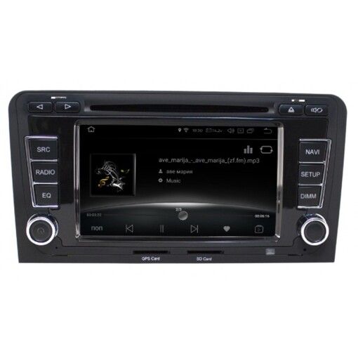 Штатная магнитола Gazer CM6007-8P AUDI A3 (2003-2008)