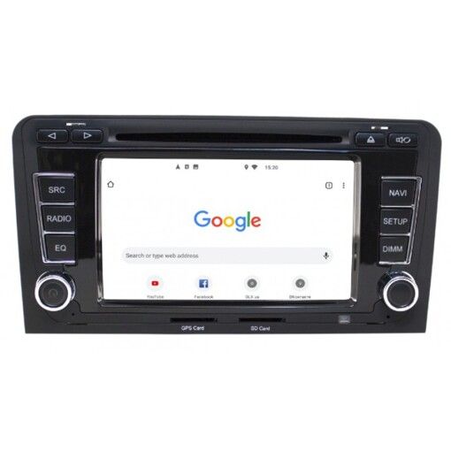 Штатная магнитола Gazer CM6007-8P AUDI A3 (2003-2008)