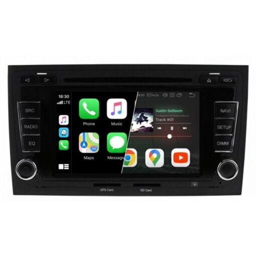 Штатна магнітола Gazer CM6007-8E AUDI A4 (2002-2008)