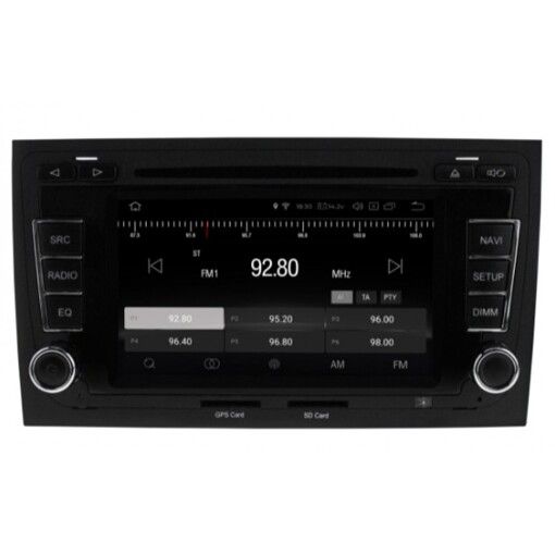 Штатна магнітола Gazer CM6007-8E AUDI A4 (2002-2008)