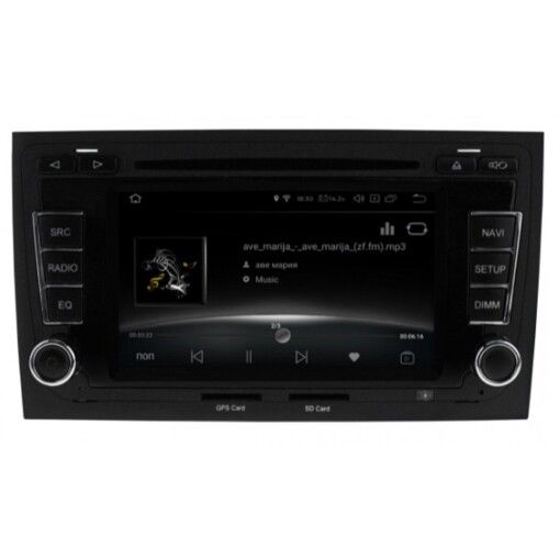 Штатная магнитола Gazer CM6007-8E AUDI A4 (2002-2008)