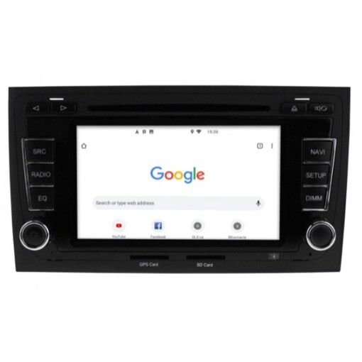 Штатная магнитола Gazer CM6007-8E AUDI A4 (2002-2008)