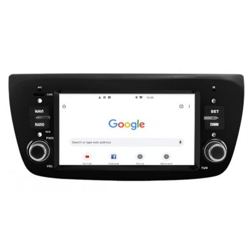 Штатная магнитола Gazer CM6006-152 Fiat Doblo (152) (2009-2014)