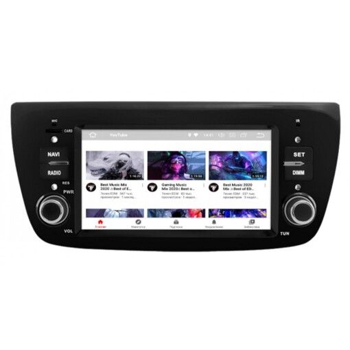 Штатная магнитола Gazer CM6006-152 Fiat Doblo (152) (2009-2014)