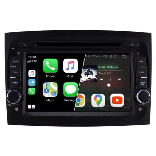 Штатна магнітола Gazer CM6007-263 Fiat Doblo (263) (2015-2017)