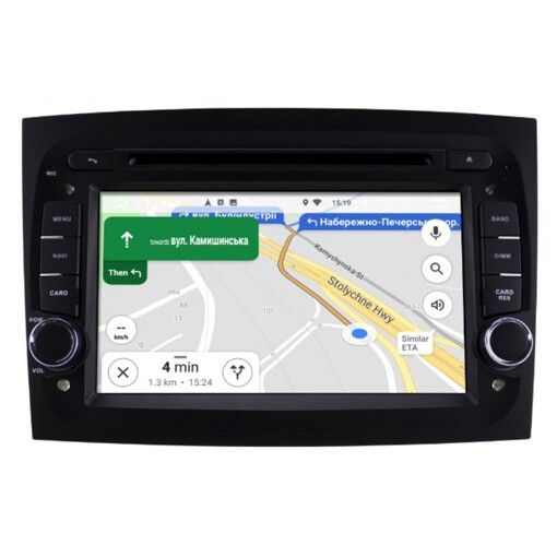 Штатна магнітола Gazer CM6007-263 Fiat Doblo (263) (2015-2017)