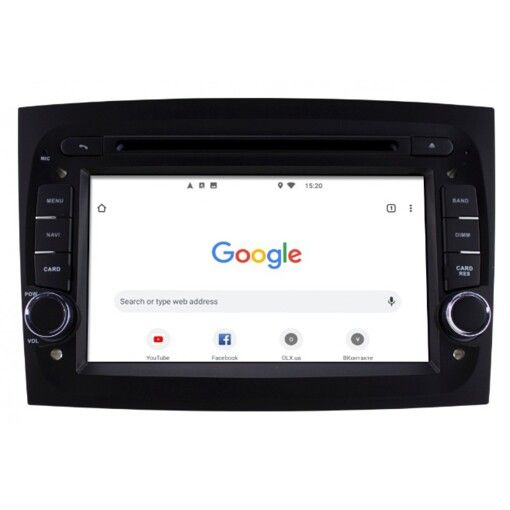 Штатная магнитола Gazer CM6007-263 Fiat Doblo (263) (2015-2017)