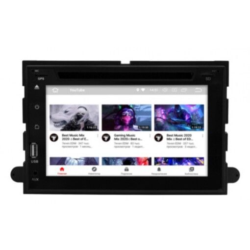 Штатная магнитола Gazer CM6007-JUF Ford Fuison, Explorer, Mustang , Edge, Escape II