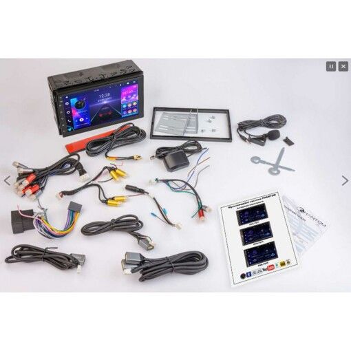Мультимедіа 2-DIN Phantom DVA-7253 (без приводу)